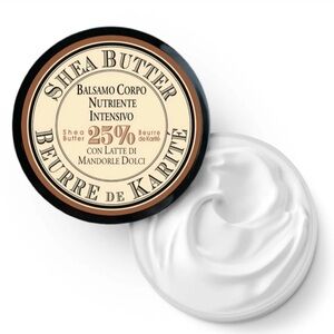 Perlier Shea Butter Sweet Almond Milk Intensive Nurturing Body Balm Full Size
